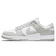 
Nike (NIKE) men's shoes 2025 new summer DUNK LOW sports shoes retro board shoes rubber sole low top light casual shoes white mist gray DD1391-103 42.5