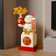 BHM large Lucky Cat floor-standing ornament opening gift practical high-end opening auspicious gift for opening business is booming red