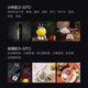 Xinchao (SICAO) red wine cabinet, embedded constant temperature wine cabinet, home dining bar, embedded wine cabinet, ice bar compressor, air-cooled fruit tea preservation refrigeration refrigerator JC-150 150A wine cabinet + 150C ice bar embedded 304L