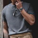 Maden workwear American muscle cleanfit heavyweight Henry shirt pure cotton old Qianfeng Amei Kaji short-sleeved T-shirt men's summer military green [size is too large/suggested to take a small size] 2XL (185/104A)