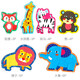 Puzzle pour enfants 1 Grande pièce 2 Force 3 ans 4 Éclaircissement Entrée de gamme Boys and Girls Advanced Baby Toys Early Education WJ Advanced Aperçu [Happy Farm 33p] 1-3 ans