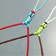 Kuinai upgraded version of running lead platform fishing knotless herring, grass carp, carp, large sub-line double hook finished line No. 12 hook No. 8 sub-line running lead (2 sets) knotless