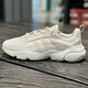 Adidas (adidas) Clover men's shoes women's shoes summer sports shoes mesh breathable running shoes retro dad shoes casual shoes JQ3927 JS3026/light gray 36