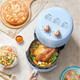 Fenêtre visuelle midea Nouveau produit à faible oil léger gras fryer fryer Ménage multifonction grande capacité entièrement automatique à vapeur intelligente frire cuisinier antiadhérent
