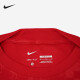 耐克（Nike）天朗足球耐克24/25利物浦赛前训练短袖球衣足球服成人FN9653-688 红色#FN9653-688 M
