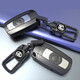 Keychain de voiture Accessoires en acier inoxydable TAINE PLACE CRÉATIVE PLAQUE NUMÉRIEURE ANTI-LOST 360 Motorcycle rotatif Télécommande Keychain BMW Keychain [360 MODE ROTATIONNE