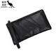 Cool Kangaroo [Sheepskin Women's Bag] New genuine leather clutch bag One-shoulder fashion pu women's bag coin wallet hand size