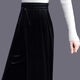 Silk Cypress House 2025 autumn new style women's gold velvet pants wide-leg pants loose fashionable casual pants women's pants