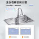 Kohler kohler lavabo grand réservoir unique ménage 304 Table de site en acier inoxydable et bassin de cuisine sous-plate-forme Pot de bassin de légumes 26957T 3884T-C-NA Small Single Tank Kitchen Basin