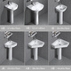 Pedestal wash basin small apartment bathroom triangular pedestal basin integrated ceramic mini floor-standing wash basin balcony 41X36 pedestal basin + hardware accessories - exchange order cold preparation
