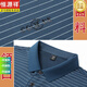 
Hengyuanxiang dad summer suit summer ice silk middle-aged man 40 years old 50 striped short-sleeved T-shirt 60 middle-aged and elderly people's top T blue M 17080-110Jin [Jin equals 0.5 kg]