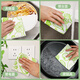 Bistar dishwashing cloth is not easy to stain with oil. Kitchen rag is oily and removes dish towel. Bamboo fiber rag removes oil and strong absorbent towel. Printed bamboo fiber 3 pack (30 pieces)