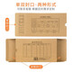 西玛【10个装】西玛记账凭证盒 A4凭证盒子 674g财务凭证装订盒会计凭证档案盒 文件账簿收纳资料盒 10个横版【680g无酸单封口】HZ353
