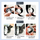 Baseus car rearview mirror small round mirror reversing auxiliary mirror wide-angle adjustable blind spot reversing artifact adapted to Xiaomi su7