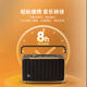 JBL Music Family A300 WiFi Bluetooth -Lautsprecher tragbarer Außenladung Audio Home Computer Desktop Stereo HiFi Lustless Subwoofer National Subvention Geschenk Schwarz