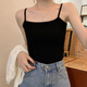 Xue Qianman's 2-piece vest, women's threaded camisole, beautiful back, spring and summer, solid color inner cover, small sling, can be worn outside the top