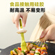 SUPOR food-grade silicone oil brush and oil bottle integrated glass kitchen household retractable oil brush for barbecue pancakes retractable integrated oil brush bottle high temperature resistance