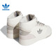 Adidas offizielle Clover-Frauenschuhe 2025 Neue Drop Modetrend High-Top Leder Sports Schuhe Casual Schuhe If2694-Hanyu White/Grey 38