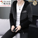 
Woodpecker (TUCANO) woolen jacket for men in spring, autumn and winter 2024 new men's jacket autumn plus fleece top casual Korean version men's clothing 9923 brown (added plus fleece) thickened 4XL
