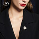 Jay camellia anti-exposure brooch for women's suit corsage birthday gift for elders, mother and mother-in-law