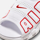耐克（NIKE）女鞋 新款AIR MORE UPTEMPO舒适时尚运动休闲一字拖鞋FD9885-100 FD9885-100 38
