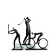 Fengyu Sunshine Nordic Sports Abstract Characters Decoration New House Decoration Ornaments Children's Room Children's Day Gifts Sports Trio