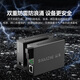 Shanze [Lightning protection and surge protection] 100-megabit multi-mode dual-fiber fiber optic transceiver Optoelectronic converter Telecom-grade SC interface adaptive 2KM One-on-one SZ-FCBMMSD