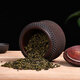 米囹红木茶罐实木质紫檀茶叶密封储存罐雕刻收纳盒茶叶桶便携精致编织 水滴大圆形直径18高 12170ml
