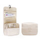 Mangcang Large Capacity Cosmetic Bag Portable Simple Ins Multi-Function Waterproof Storage Bag Go-Out Wash Bag Beige Upgraded Model
