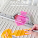 Jaens Fluoreszenzgepäckkartenbox Schild Schild Travel School Creative Gepäckbeutel Anti-Lost Flugzeug Checkout Aufkleber Tag Zubehör Pink Grün gelb Orange Vierfarbpaket