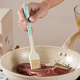 Baijie 21cm high temperature resistant food grade silicone oil brush kitchen baking tool oil brush pancake barbecue seasoning brush
