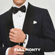 Full Monty [Gleicher Stil in Zhu Yawen] Anzuganzug Herrenkleid Hochzeit Anzug Anzug Grüner Kordbuam Hochzeit formelle Kleidung Marine Blau 3294 46