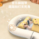 Ledingdong crib middle bed slope pillow anti-vomiting foldable newborn baby feeding artifact 0-6 months gift cute lion comfort bed