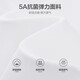 Shanshan (FIRS) cool high elastic short-sleeved T-shirt for men 2025 summer new comfortable business sense traceless POLO commuter shirt 701 white L (175)