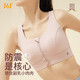 361 Sports sous-vêtements anti-vibration anti-vibration à haute résistance Zipper Yoga Bra Fitness Vêtements Sports One-Piece Sports Gest Women Light Purple L