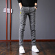 Woodpecker Jeans Men's Autumn and Winter New Slim Fit Stretch Small Leg Pants Men's Velvet Warm Casual Straight Long Pants Men 8913 Regular Style 32 (Recommended 125-150 Jin Jin equals 0.5 kg)