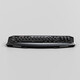 Clavier de voiture de sport Zoch Max870, clavier mécanique à trois modes, bureau de jeu E-Sports personnalisé sans fil câblé, MAX870 White + Gravure latérale blanc pure, axe d'ombre de flammes (paragraphe transparent)
