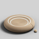 POPOCOLA sisal cat scratching plate with wear-resistant, no shatter-removing, and cat nest-resistant, cat claw plate basin with large round cat claws. Round full sisal cat scratching plate [50CM]