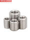 Kezhitu personalizado 304 acero inoxidable de acero inoxidable y tuerca de tuerca de tuerca de tuerca dental externa de tuerca de tuerca de tuerca de tornillo m3m4m5 negro M8M12202