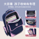 Golf (GOLF) school bag for primary school girls, British fashion children's school bag, women's large capacity multi-compartment backpack, junior high school