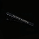 He Yangyu logo tie clip for men's business Laser engraving simple tie fixing clip for clamp pin clip for women [C13 simple clean version silver tie clip 1 piece + engraved L