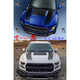 Yilu wei ni applies Ford F-150 Raptor hood car decals F150 hood hood sticker decoration A style matte black KK material