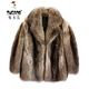 Woodpecker (TUCANO) men's fur winter medium-length imitation fox fur integrated mink coat mink fur thickened imitation mink fur three-color mink fur L Recommended 115 to 135 Jin [Jin equals 0.5 kg]