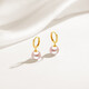 Chao Acer 18k gold pearl earrings colored gold earrings Xiaojuexing EEK33702967 one pair
