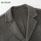 Shanshan sheep wool double-sided woolen suit men's autumn and winter business casual woolen woolen suit coat coat single suit men's clothing