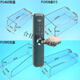 MAICEYI Custom Smart Lock Outdoor wasserdichtes Kasten Fingerabdruck Schloss Außenabdeckung Flip Regenfisch Erkennung Sonnenschutz Box P1585 mit Abdeckung mit Klebstoff