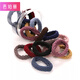 Barberry 20 Korean high-elastic headbands, durable rubber bands, seamless hair ties, thick hair ropes, simple temperament, bold, 10 mixed colors, bagged