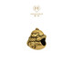 Chow Tai Fook MONOLOGUE monologue animal zodiac snake retro gold fortune bead 21.25cm MR1595