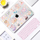 TLXT convient à Apple MacBookair13 Case de protection 13 pouces MacBookPro ordinateur portable 14 cas Mac Computer 2023 M3 M3 Accessoires transparents de 13,6 pouces Couverture transparente M2 Lingnabelle T679 Film de clavier rose gratuit + couvercle de confidentialité Air13 (