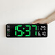 Clcey 16-дюймовый функциональный экран. Отображение часы Nordic Digital Clock Простые настенные гостиные.